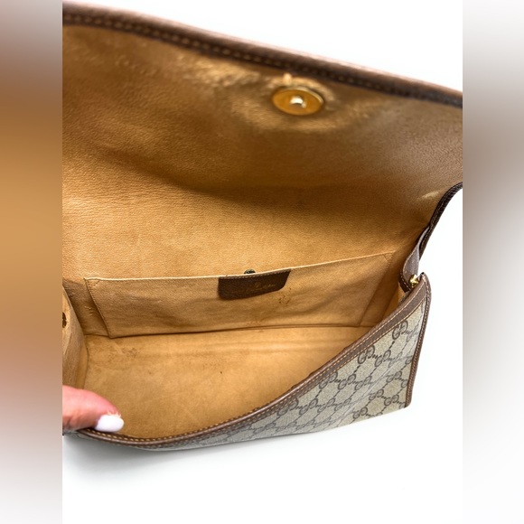 Gucci Clutch Crossbody Bag Handbag Sherry line Large Bag - Picture 16 of 16